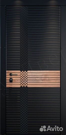 Металлическая входная дверь с терморазрывом