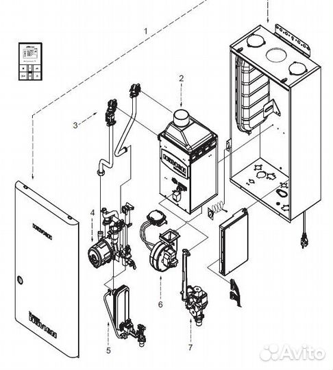Теплообменник основной Navien
