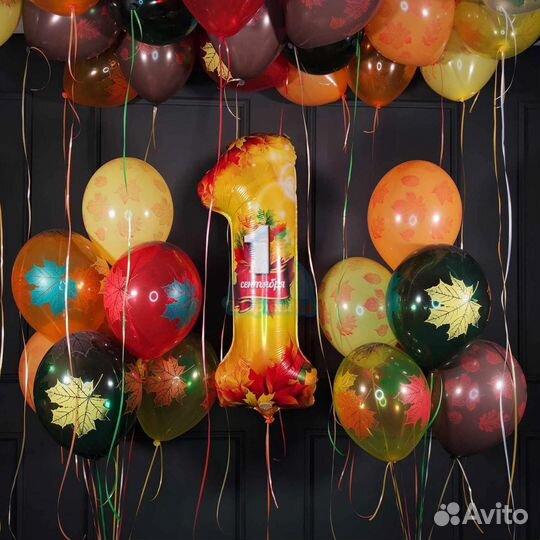 Гелиевые шары.шары на день рождение.гендер пати