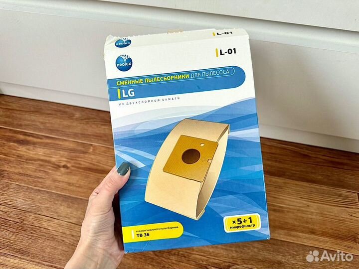 Сменные мешки пылесборники для пылесоса LG