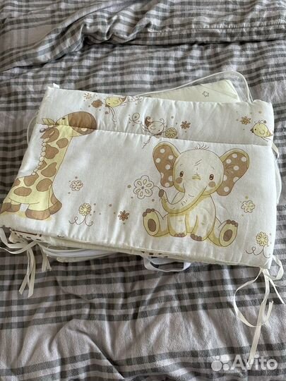 Бортики в детскую кроватку