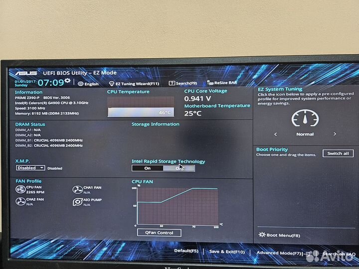 Asus prime z390 p 1151 v2
