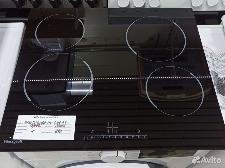 Стеклокерамическая панель Weissgauff HV 640 BS