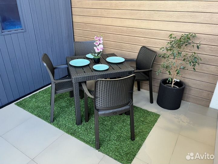 Комплект садовой мебели Саманна 4 персоны