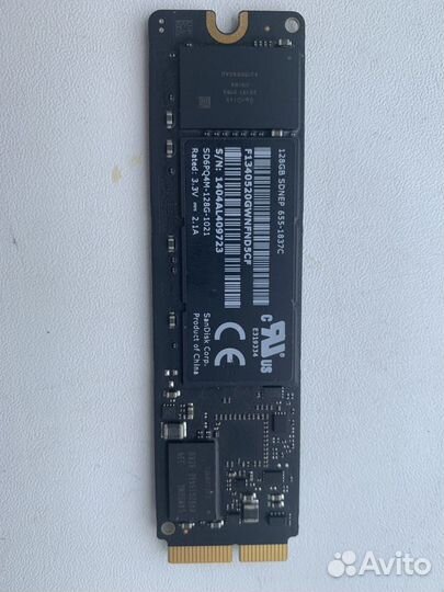 Apple SSD 128 Gb