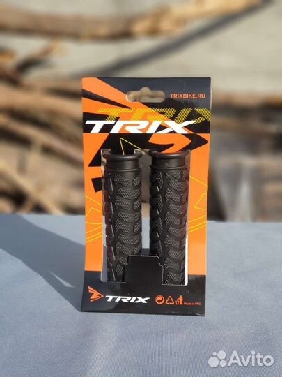 Грипсы для велосипеда резиновые (пара)