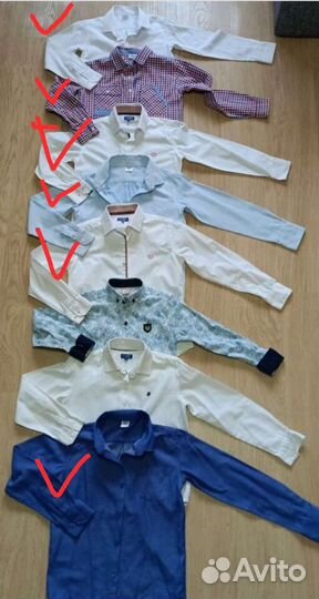 Рубашки на мальчика