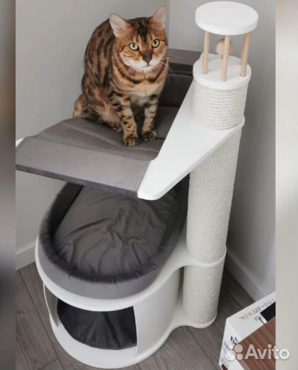 Когтеточка дом для кошки