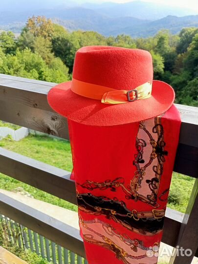 Шляпа фетровая женская