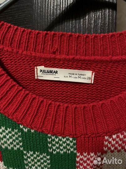 Новогодний свитер женский