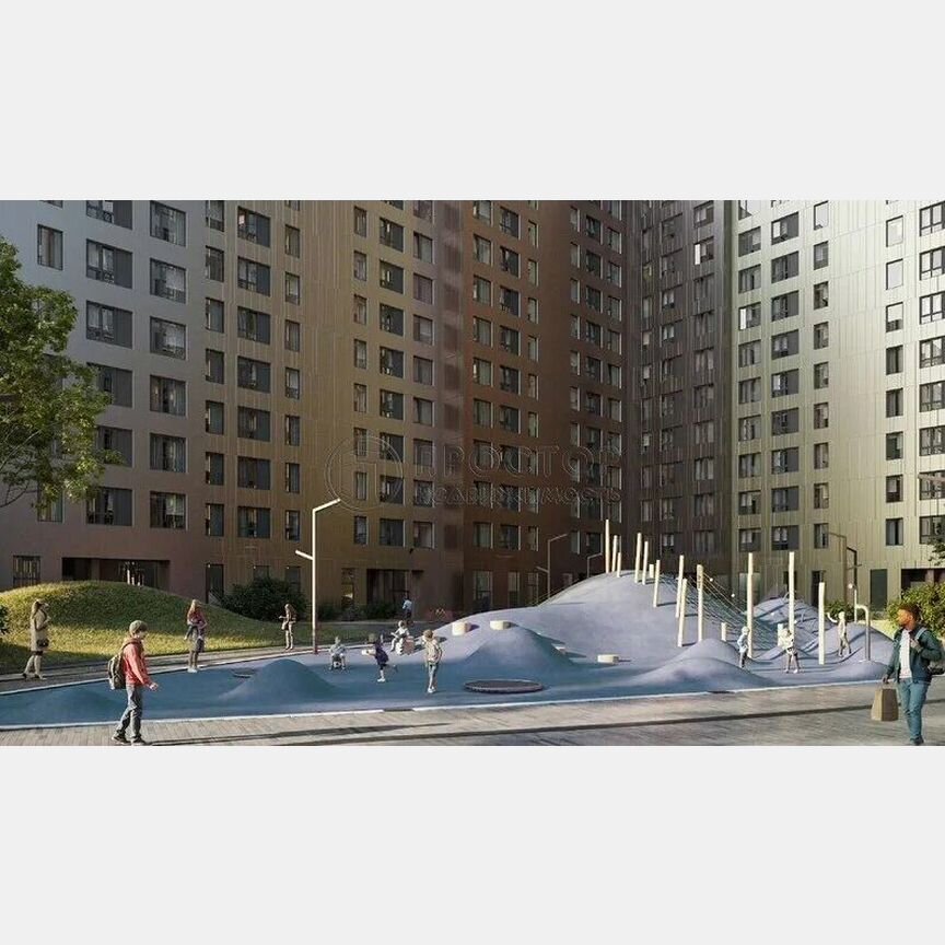 1-к. квартира, 46,6 м², 5/43 эт.