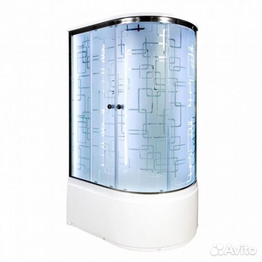 Душевая кабина AvaCan EM4511 LED с гидромассажем левая