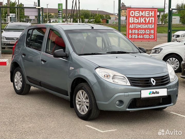 Renault Sandero 1.4 МТ, 2011, 114 000 км