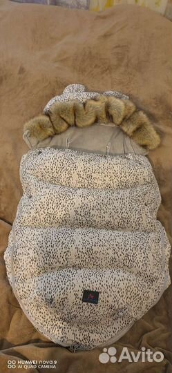 Зимний конверт в коляску