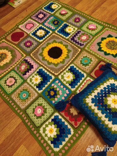 Ковер шерстяной ручной работы