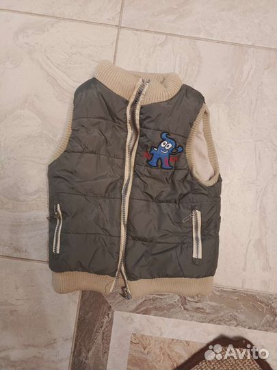 Одежда пакетом для мальчика 1,5-2 года+подгузники