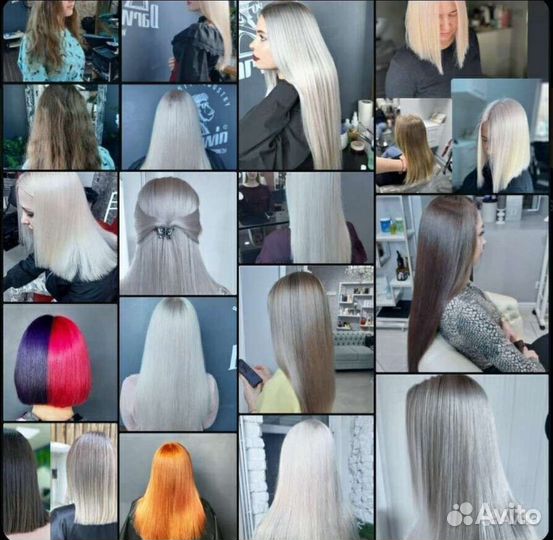 Окрашивание волос / /Мелирование/Аиртач/Стрижка