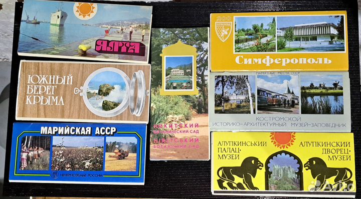 Наборы открыток, города, СССР