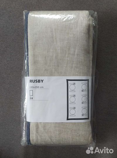 Скатерть льняная Новая