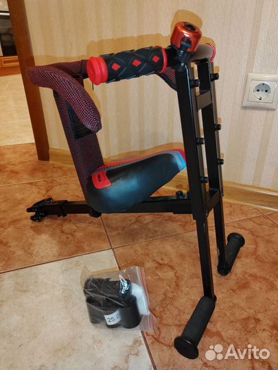 Детское велокресло переднее