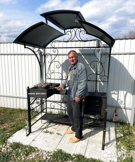 Мангал кованый