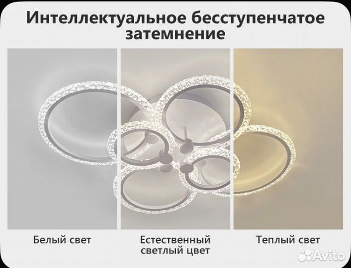 Потолочный светильник, LED, 42 Вт