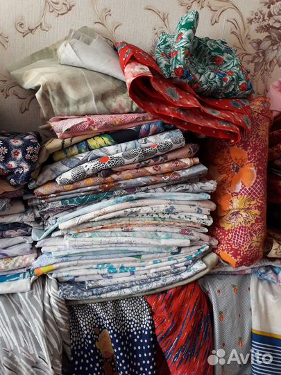 Ткань СССР для одежды.пеленок.пальто