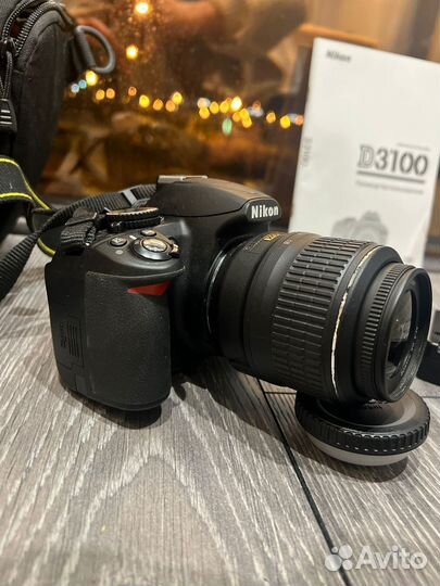 Зеркальный фотоаппарат nikon d3100
