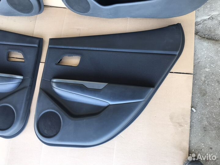Обшивки дверей Kia Rio 3