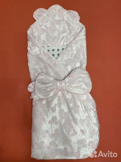 Конверт-одеяло на выписку для девочки