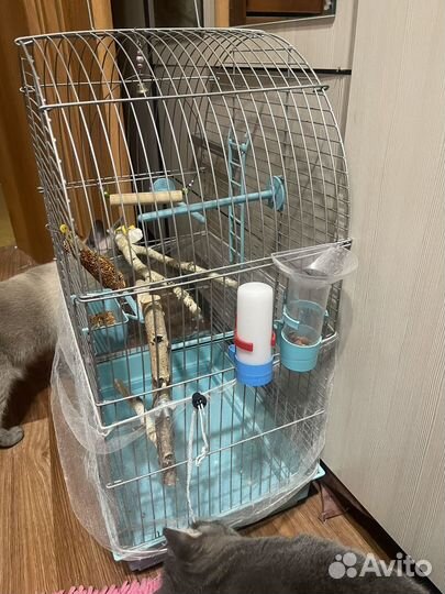 Продам клетку для попугая