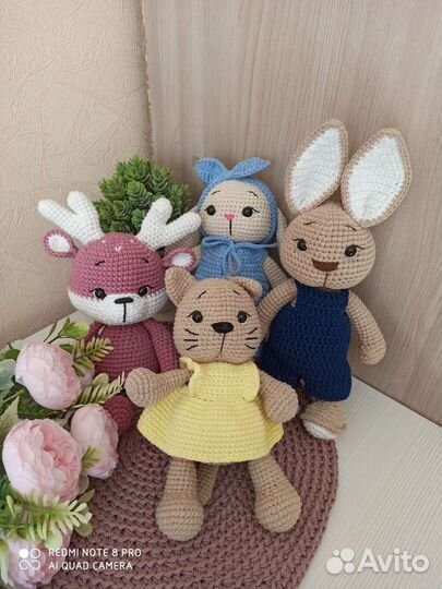 Вязаные игрушки