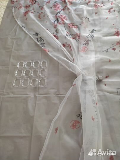 Штора для ванной новая