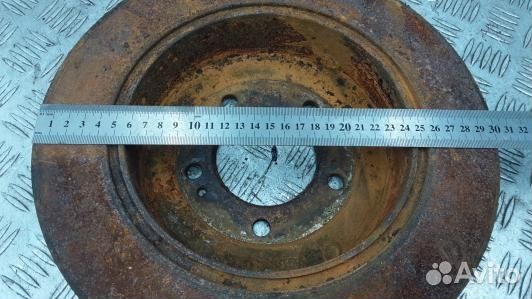 Диск тормозной задний peugeot 4007 (FPH05L901)