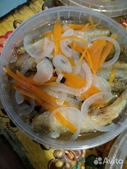 Корюшка маринованная