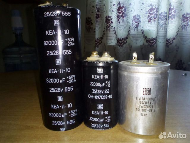 Конденсаторы электролитические большой емкости купить в Ярославле ...