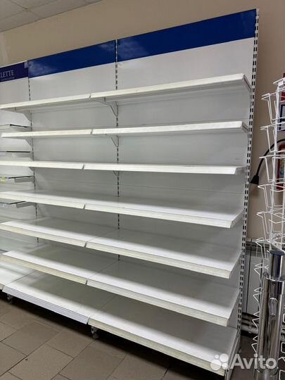Стеллажи торговые для магазина в наличии