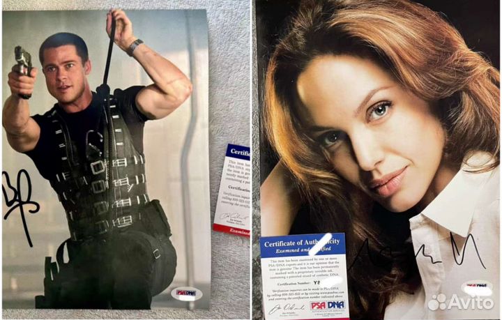 Автографы знаменитостей