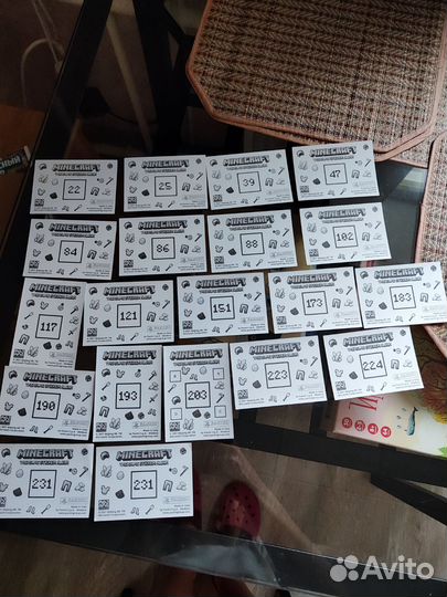 Наклейки minecraft