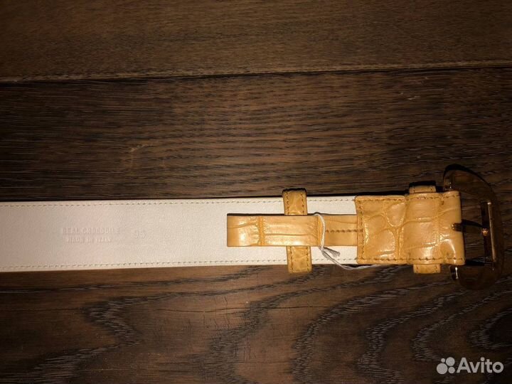 Ремень крокодил Steffano Ricci (оригинал)