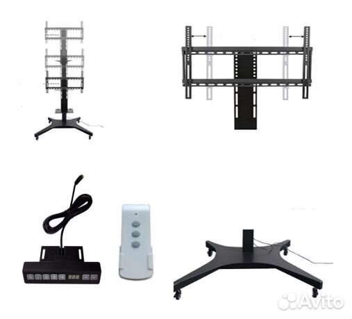 Стойка/кронштейн для TV, регулируемая по высоте