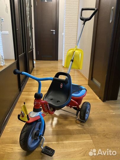 CAT 1SP трехколесный велосипед с совочком