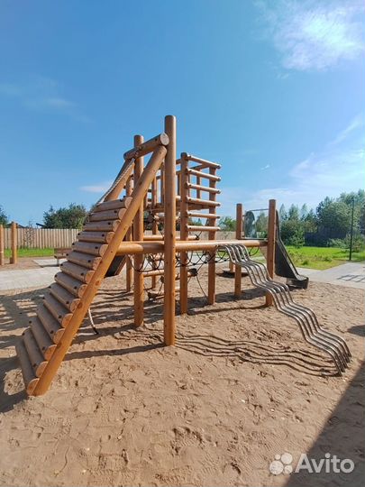 Установка детских игровых площадок. Маф
