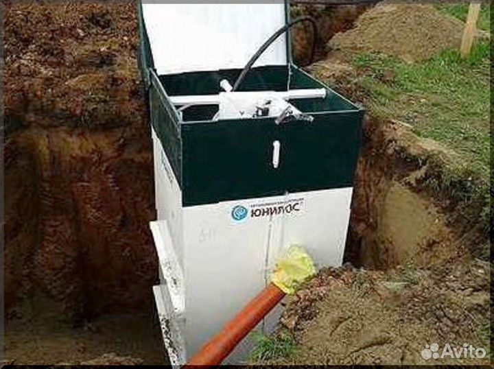 Установка септика. Рассрочка 12 мес