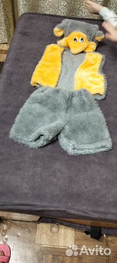 Новогодний костюм ежика