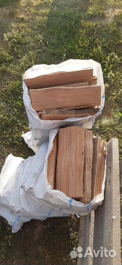 Дрова дубовые мешками