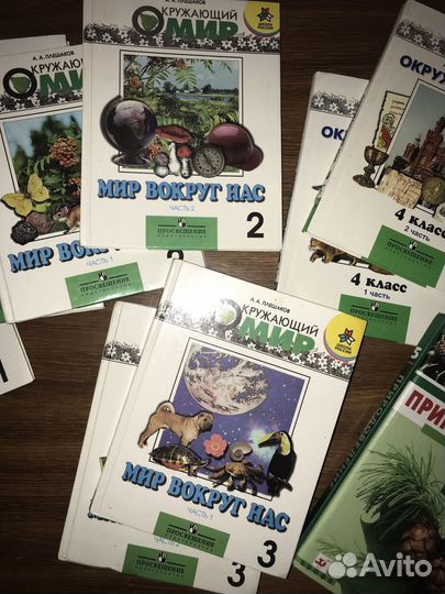 Учебники по окружающему миру Плешаков