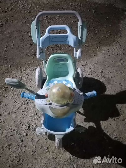 Детский трехколесный велосипед бу