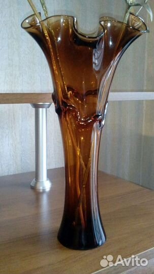 Вазы хрусталь цветное стекло