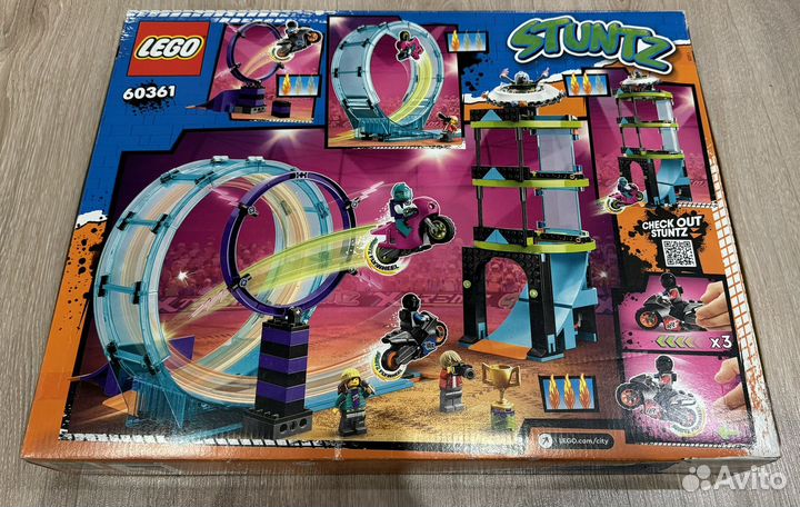 Lego city 60361 Ultimate Stunt Riders Challenge